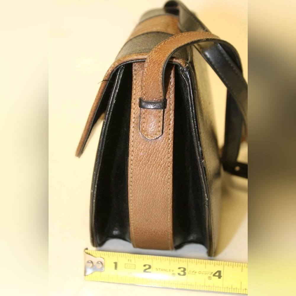 RARE❗️Gucci Accessory Collection Vintage 80's Italy Petite Crossbody Satchel Bag - Picture 7 of 16